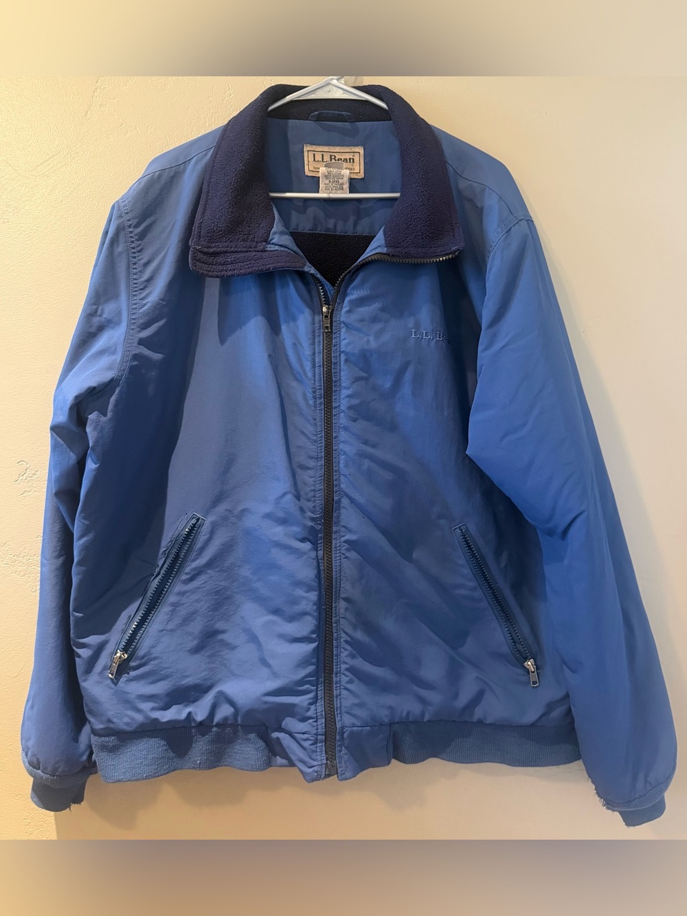 Vintage L.L. Bean Zippered Insulated Jacket Size Men’s XL